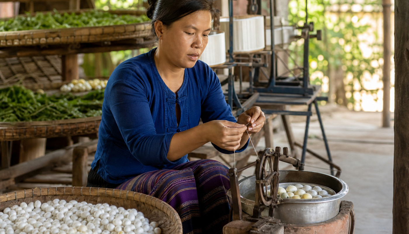 Sériciculture artisanale : entre savoir-faire ancestral et innovations